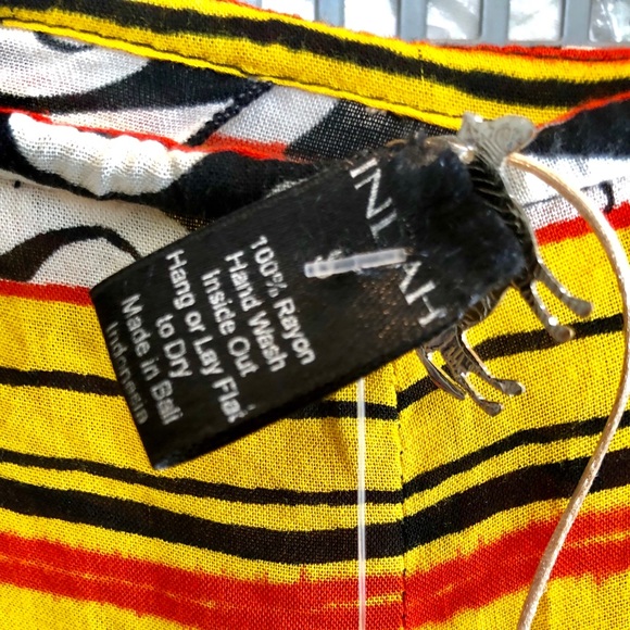 INDAH 🌴 Zulu Print Tulip Pants NWT - Picture 4 of 4